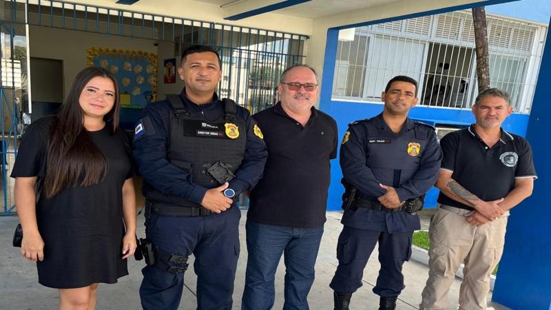 "Sistema de videomonitoramento em implantação na cidade de Sooretama para reforço da segurança pública